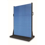 固定型双面物料架960×630×1450mm(4方孔2百叶)，KR-2342